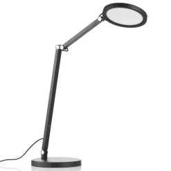 Regina LED-skrivebordslampe med dæmper, sort