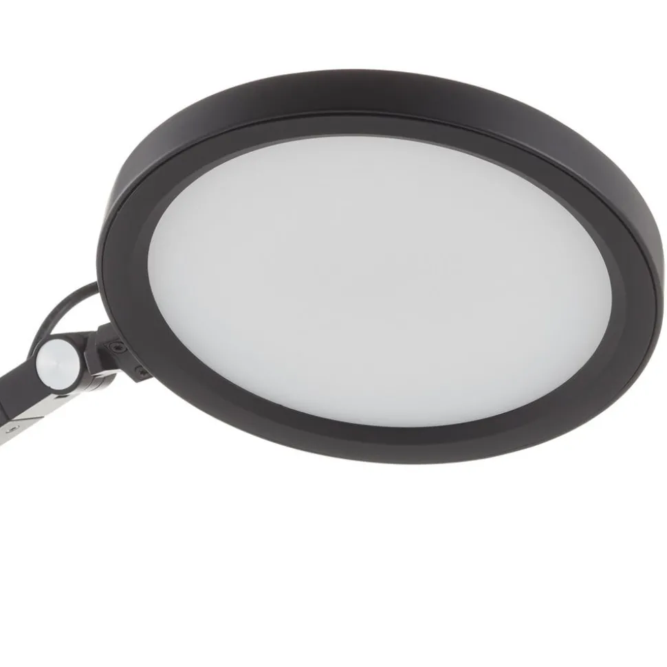 Regina LED-skrivebordslampe med dæmper, sort