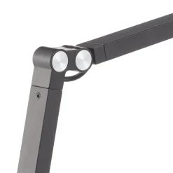 Regina LED-skrivebordslampe med dæmper, sort