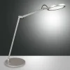 Regina LED-skrivebordslampe med dæmper, alu