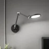 Regina LED-væglampe, sort, CCT, dæmpbar, justerbar