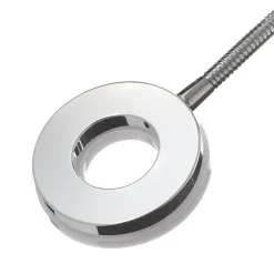 Rennes LED-bordlampe, kromfarvet, højde 40 cm