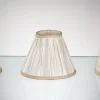 Reserveskærm til bordlamper i plissé 23 cm