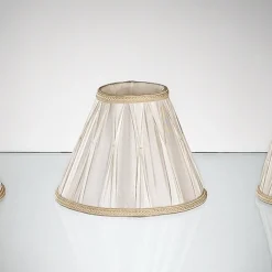 Reserveskærm til bordlamper i plissé 23 cm