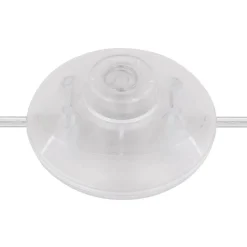 Riha gulvlampe, højde 155 cm, sort/røgfarvet, 6 lyskilder.