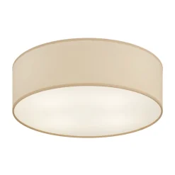 Rondo loftlampe, beige, metal, Ø 45 cm, E27