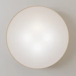 Rondo loftslampe, beige Ø 80 cm