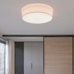 Rondo loftslampe, beige, Ø 60 cm