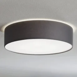 Rondo loftslampe, grå, Ø 50 cm