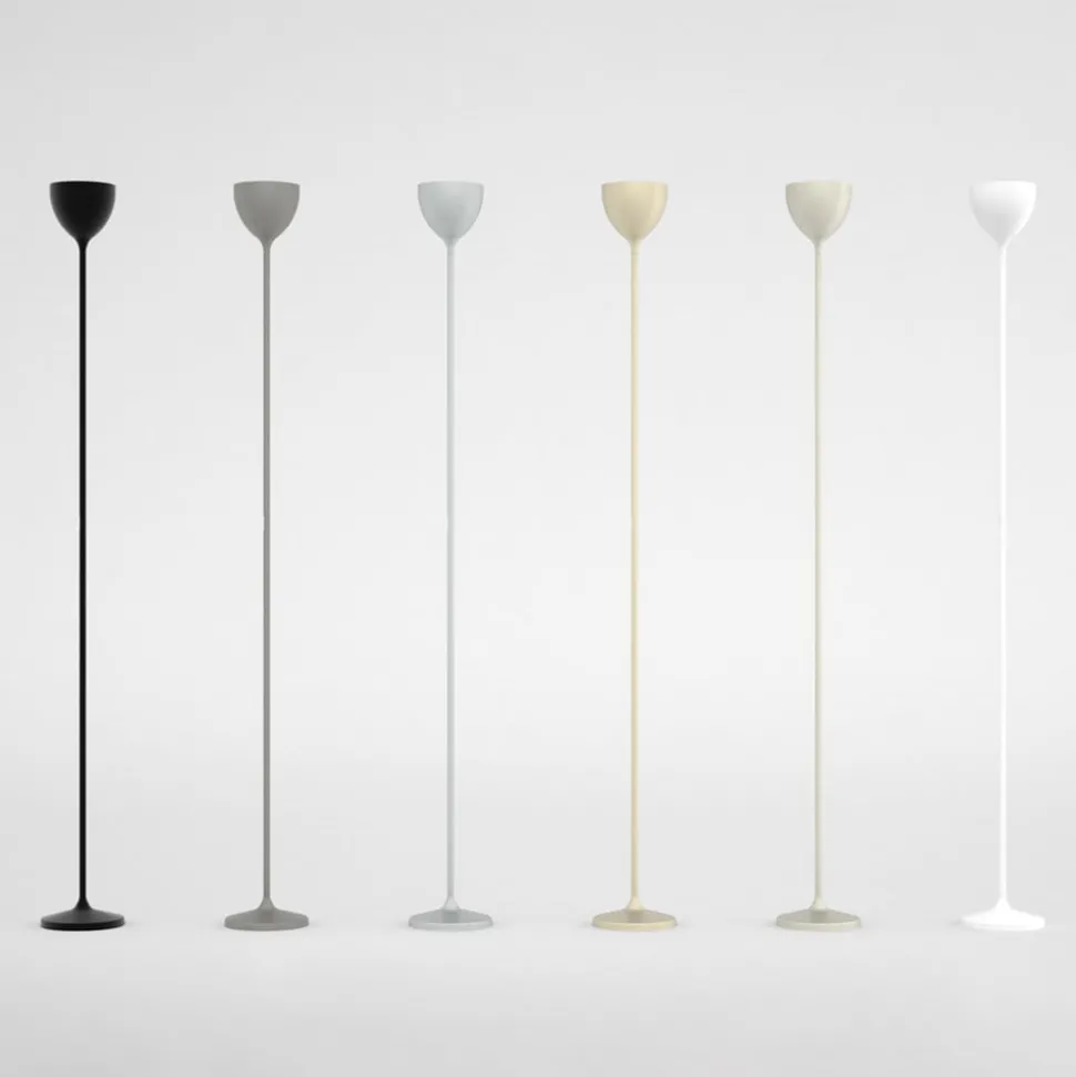 Rotaliana Drink LED-gulvlampe, mat hvid