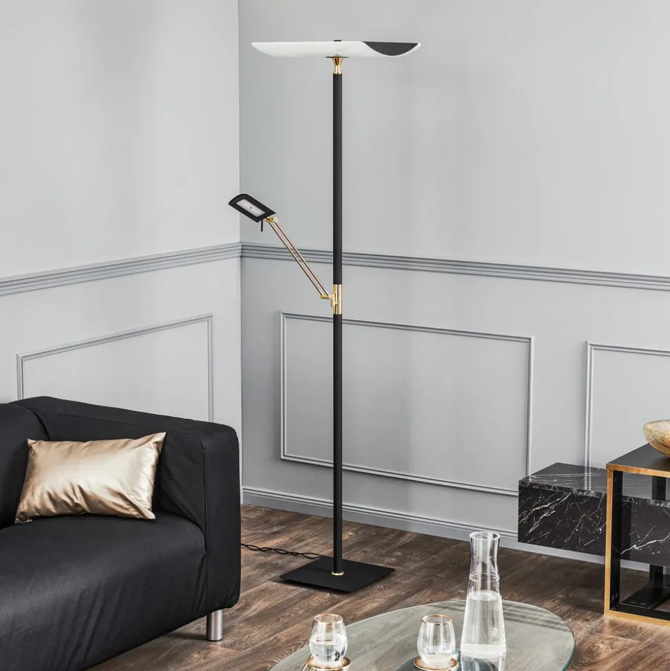 Rothfels Charlin LED-uplight sort messing