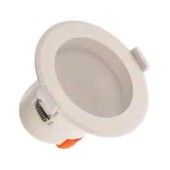Rund LED-indbygningslampe Arian, 9,2 cm 6W