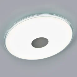 Rund LED-loftlampe Shogun, glitterlook