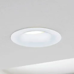 Saliceto LED-spot rund, stiv 2.700 K hvid
