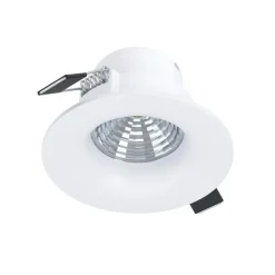 Saliceto LED-spot rund, stiv 2.700 K hvid