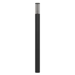 Salle vejlampe, højde 110 cm, sort, aluminium