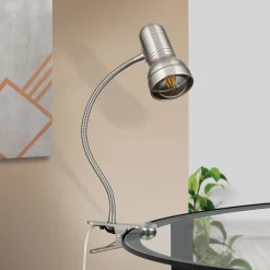 Samala klemlampe satin