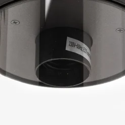 Sambesi udendørs væglampe, bev.sensor, antracit