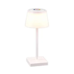Sanchez LED-bordlampe, RGBW og dæmper, hvid