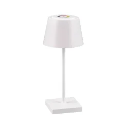 Sanchez LED-bordlampe, RGBW og dæmper, hvid