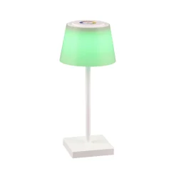Sanchez LED-bordlampe, RGBW og dæmper, hvid