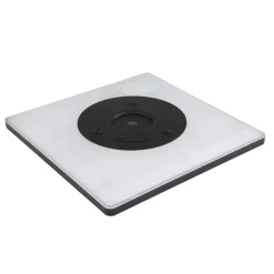 Sapana LED-loftlampe, kantet, kan dæmpes, sort