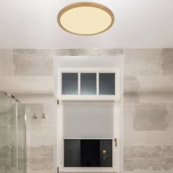 Sapana LED-loftlampe, Ø 29,5 messing
