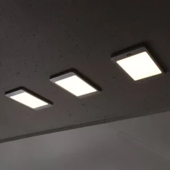 Saskia LED-underskabsbelysning, sæt med 3, kontakt