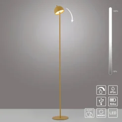 Schöner Wohnen LED-akku-gulvlampe Bellies, Blütenzauber IP54