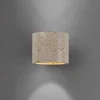 Schöner Wohnen Væglampe Traventa, beige, op/ned, G9