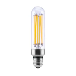 SEGULA Bright LED-rør Slim E27 14W klar Ø 4 cm