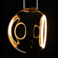 SEGULA Floating LED-globe G150 E27 4,5 W guld 90°
