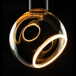 SEGULA Floating LED-globe G150 E27 4,5 W guld 45°