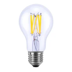 SEGULA High Power LED-pære, E27, 8 W, klar