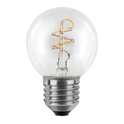 SEGULA LED Elegant Line E27 3W Golfbold 2.700 K Glødetråd dæmpbar