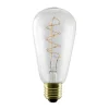 SEGULA LED Elegant Line E27 5W Rustika 2.200 K Filament dæmpbar