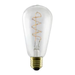 SEGULA LED Elegant Line E27 5W Rustika 2.200 K Filament dæmpbar