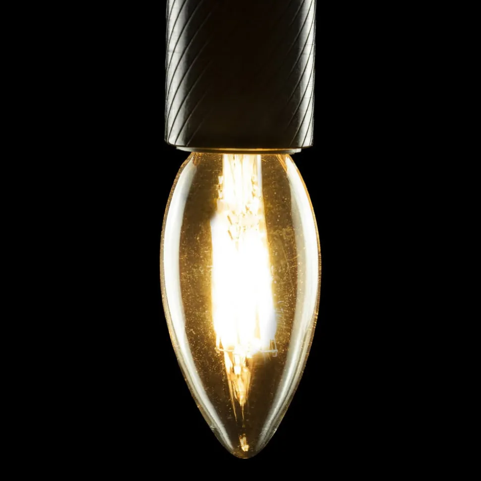 Segula LED E14 3W stearinlys 24V DC glødetråd klar 927 dæmpbar