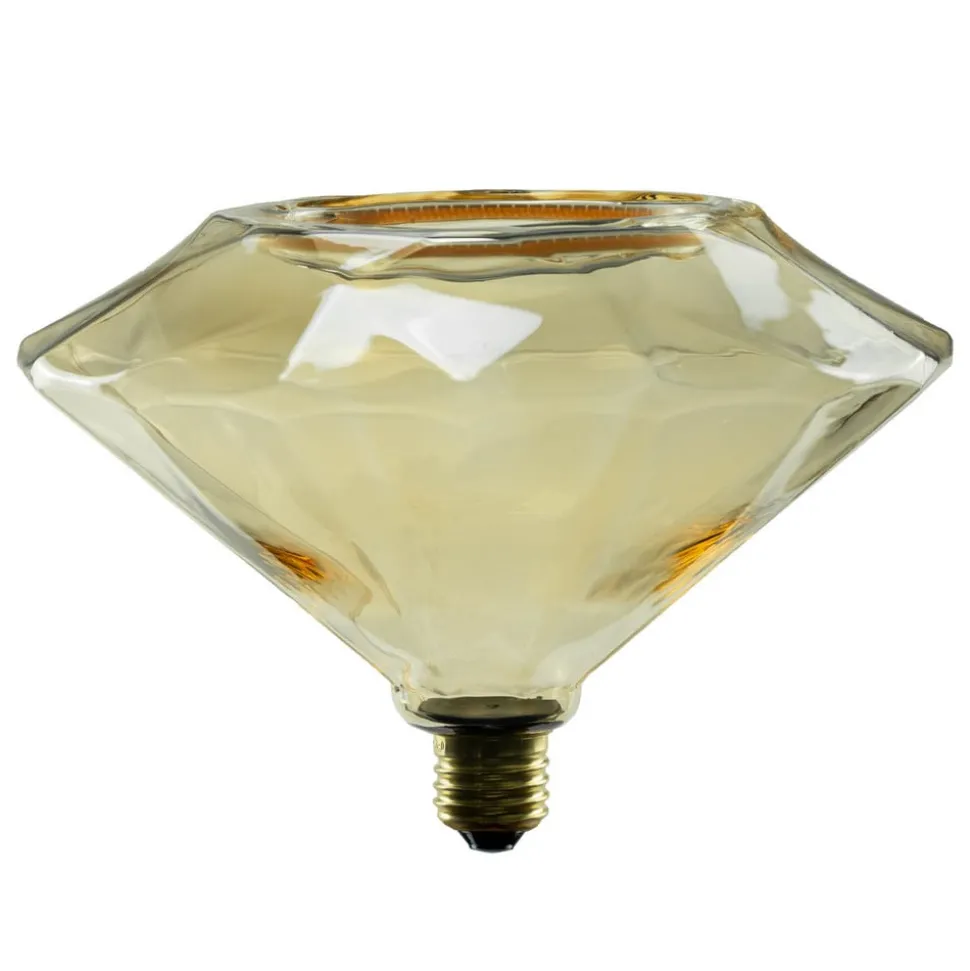 SEGULA LED floating diamond E27 8W guld kan dæmpes