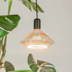 SEGULA LED floating diamond E27 8W guld kan dæmpes
