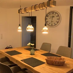 SEGULA LED-Floating G150 E27 4 W straight, guld