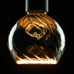 SEGULA LED-floating-globe G125 E27 6 W twist røg