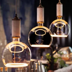 SEGULA LED-floating-globepære G200 E27 5 W klar