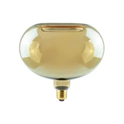 SEGULA LED floating oval E27 4,5W kan dæmpes, guld