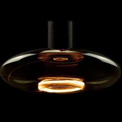 SEGULA LED floating ufo E27 4W kan dæmpes, røggrå