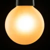 SEGULA LED-globe E27 3W G95 1.900K dæmpbar satin