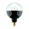 Segula LED-Globe Illusion E27 G125 klar/sort 5W 1900K dæmpbar