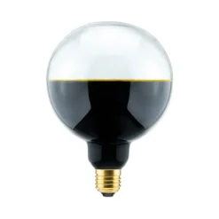 Segula LED-Globe Illusion E27 G125 klar/sort 5W 1900K dæmpbar