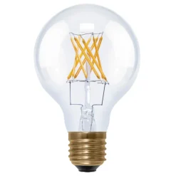 SEGULA LED-Globepære E27 5W 922 G80 filament