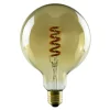 SEGULA LED-globepære E27 6W G125 1.900 K guld dim